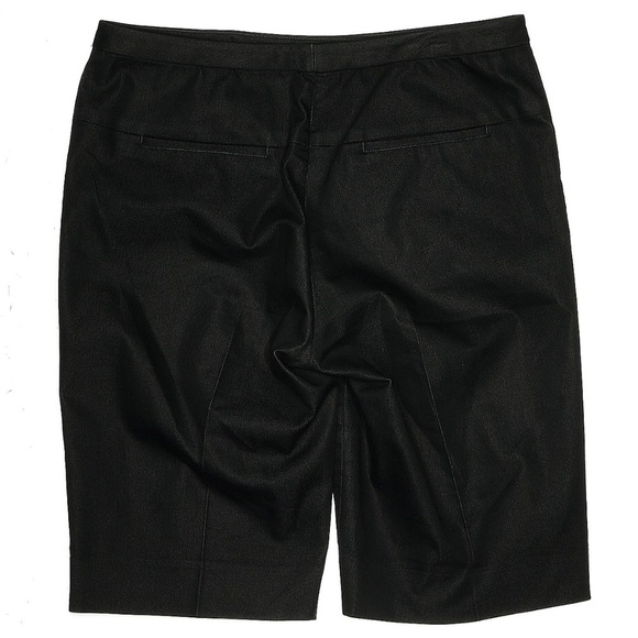 Size 8 DONNA DEGNAN Black Shorts - Picture 4 of 4